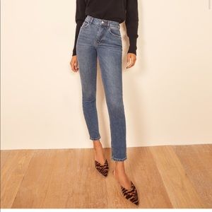 Reformation High & Skinny Crop Jeans